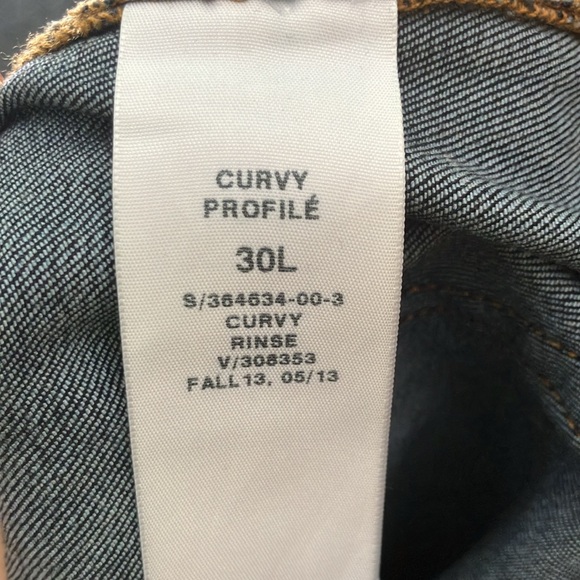 GAP Curve 30L bootcut dark denim tall long jeans - Picture 13 of 13